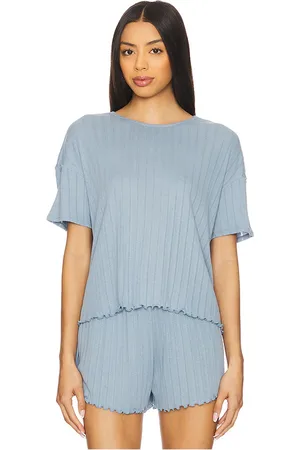Eberjey Camiseta en color azul talla L en - Blue. Talla L (también en S).