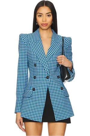 SMYTHE Not a double breasted pagoda blazer en color azul talla 4 en - Blue. Talla 4 (también en 6, 8).