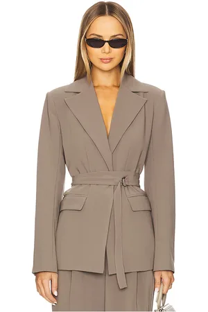 House of Harlow X revolve anderson blazer en color taupe talla L en - Taupe. Talla L (también en M, S).