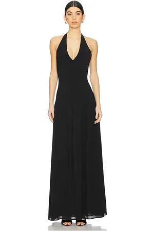 Lovers And Friends Vestido largo alyssa en color talla L en - Black. Talla L (también en M, S, XL, XS, XXS).