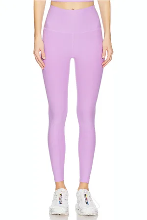 Beyond Yoga Leggings de cintura alta spacedye caught en the midi en color morado talla L en - Purple. Talla L (también