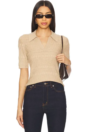 Paige Dune top en color beige talla L en - Beige. Talla L (también en M, XL, XXS).