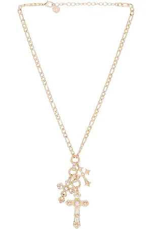8 Other Reasons Collar colgante divine en color oro metálico talla all en - Metallic Gold. Talla all.