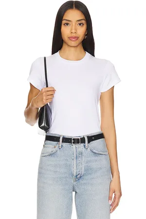 A.L.C. Camiseta avery en color talla S en - White. Talla S (también en XS).