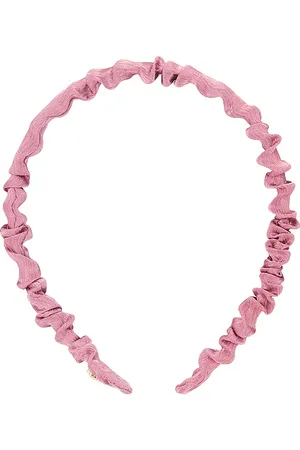 Lele Sadoughi Banda pelo jessie silk en color rosado talla all en - Pink. Talla all.