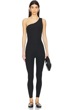 Beyond Yoga Mono con un solo hombro spacedye upswing en color negro talla L en - Black. Talla L (también en M, S, XL, XS).