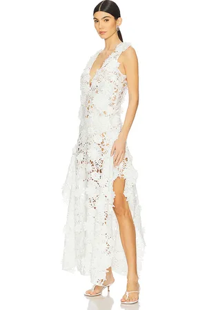 AKNVAS Vestido encaje flores blake en color talla 10 en - White. Talla 10 (también en 12, 2, 4, 6, 8).