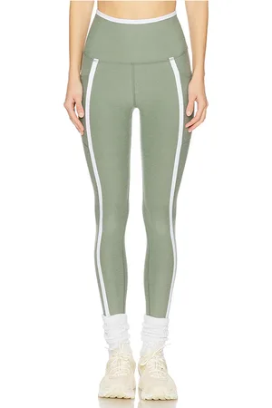 Beyond Yoga Spacedye new moves high waisted midi legging en color verde salvia talla L en - Sage. Talla L