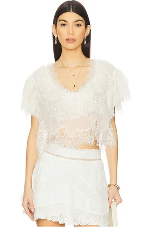 LOVESHACKFANCY Vienne top en color talla L en - . Talla L (también en XL).