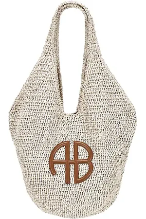 ANINE BING Grange hobo leah en color bronce talla all en - Tan. Talla all.