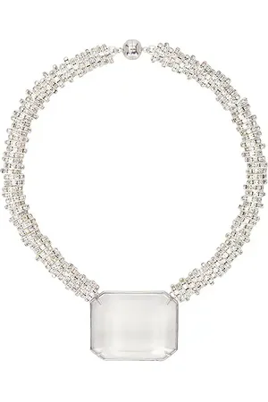Julietta Collar apollo en color metálico talla all en - Metallic Silver. Talla all.