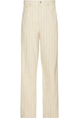 Obey Pantalones de mezclilla baggy en color beige talla 30 en - Beige. Talla 30 (también en 31, 32, 33, 34).