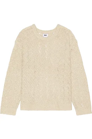 Obey Jersey shimoda en color beige talla L en - Beige. Talla L (también en M, S, XL/1X).