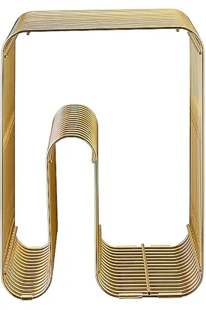 AYTM Taburete curva en color oro metálico talla all en - Metallic Gold. Talla all.