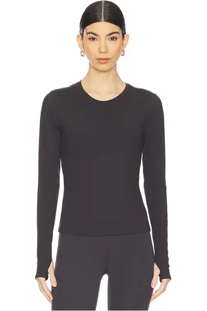 Splits59 Top manga larga airweight lite en color charcoal talla L en - Charcoal. Talla L (también en M, S, XL, XS).