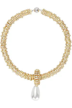 Julietta Collar en color oro metálico talla all en - Metallic Gold. Talla all.