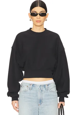 AGOLDE Sudadera kit en color negro talla M en - Black. Talla M (también en S, XS).