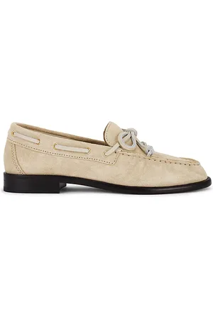 RAG&BONE Carter boat shoe en color crema talla 36.5 en - Cream. Talla 36.5 (también en 38, 39.5).