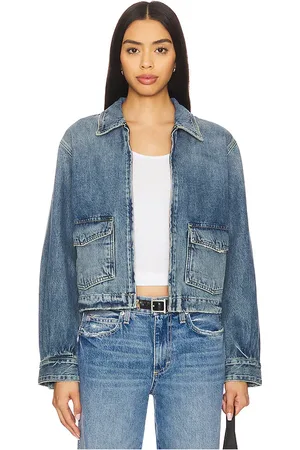 AMO DENIM Chaqueta sally en color azul talla M en - Blue. Talla M (también en S, XS).