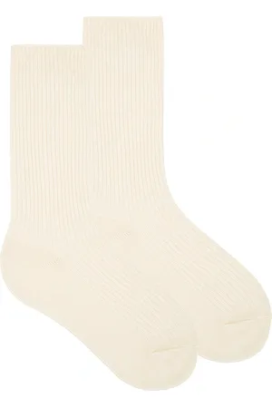 ÉTERNE Calcetines en color talla all en - Cream. Talla all.