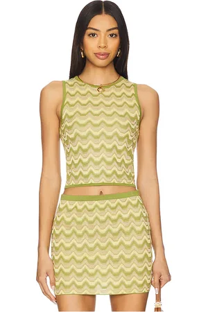 DEVON WINDSOR Lata top en color verde talla L en - Green. Talla L (también en M, S, XL, XS).