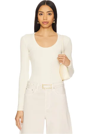 Citizens of Humanity Top manga larga mara en color crema talla L en - Cream. Talla L (también en M, S, XL, XS).