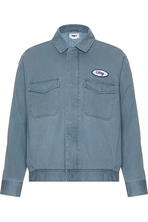 Obey Tilton work jacket en color azul talla L en - Blue. Talla L (también en M, S, XL/1X).