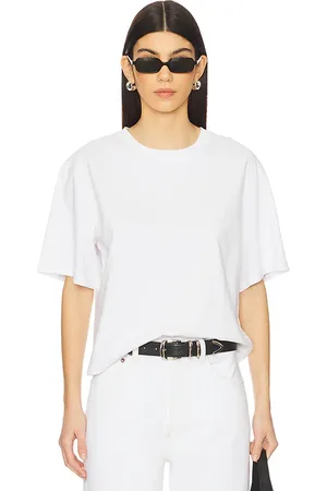 AGOLDE Camiseta sulma en color talla L en - White. Talla L (también en S, XL, XS).