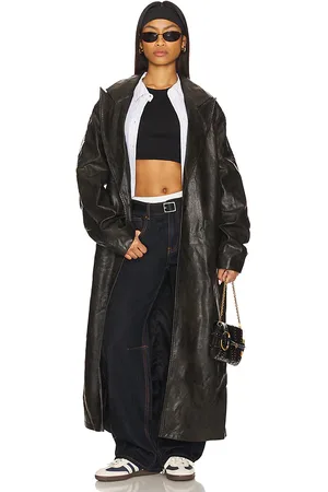 Lioness Abrigo olsen en color negro talla L en - Black. Talla L (también en S, XXS).