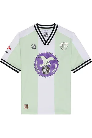 OFF-WHITE Camiseta cap 23 soccer en color white, mint talla L en - White, Mint. Talla L (también en M, S, XL/1X).