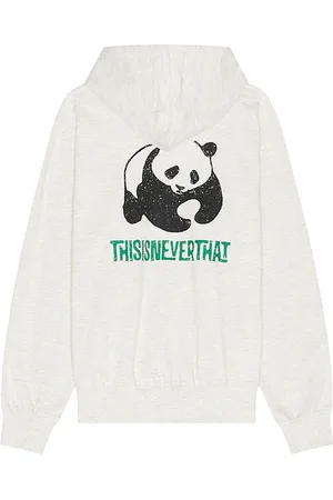 This Is Never That Sudadera panda en color gris claro talla L en - Light Grey. Talla L (también en M, S, XL/1X).