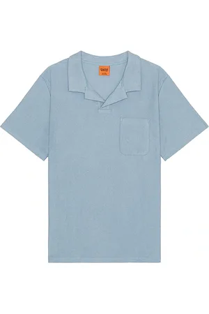 Rhythm Vintage terry polo en color talla L en - Slate. Talla L (también en M, S).