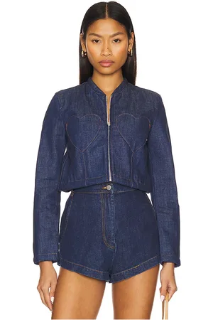 Fiorucci Chaqueta denim double heart en color azul talla 36 en - Blue. Talla 36 (también en 38).