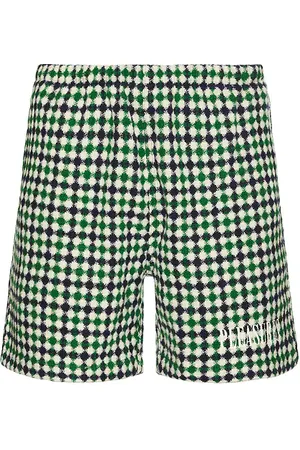 Pleasures Misquote shorts en color verde talla L en - Green. Talla L (también en M).