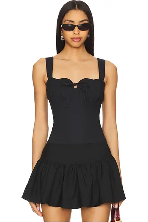 Free People X revolve heartbreaker top en color talla L en - Black. Talla L (también en M, S, XL, XS).