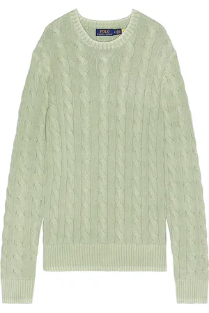 Ralph Lauren Jersey en color verde salvia talla L en - Sage. Talla L (también en M, S, XL/1X).