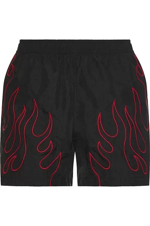 Pleasures Fiery running shorts en color talla L en - Black. Talla L (también en M).