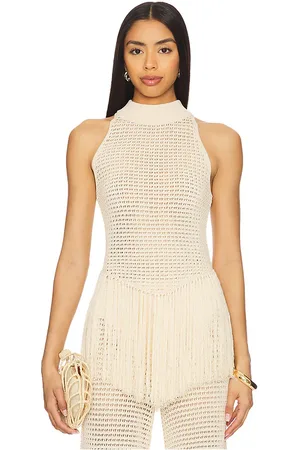 DEVON WINDSOR Titan top en color talla L en - Tan. Talla L (también en M, S, XS).