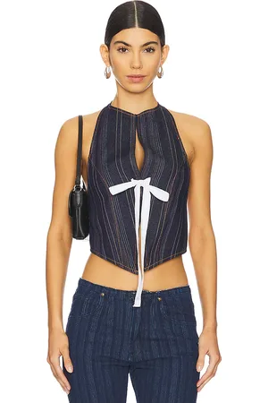 Lioness Butterfly top en color azul talla L en - Blue. Talla L (también en M, S, XL, XS, XXL, XXS).