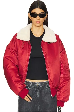 Lioness Chaqueta carla en color rojo talla L en - Red. Talla L (también en M, S, XS).