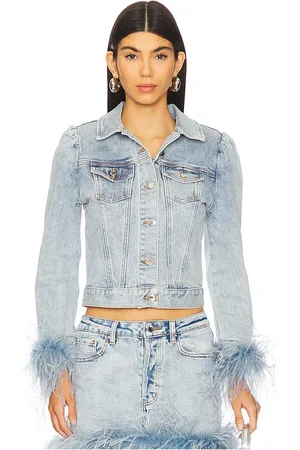 Retrofete Chaqueta elvie en color azul talla L en - Blue. Talla L (también en S, XL, XS).