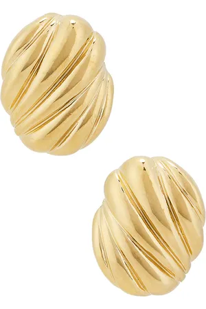 Heaven Mayhem Pendientes de tachuela hive en color oro metálico talla all en - Metallic Gold. Talla all.