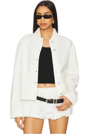 MORE TO COME Chaqueta nerissa en color talla L en - Cream. Talla L (también en M, S, XS, XXS).