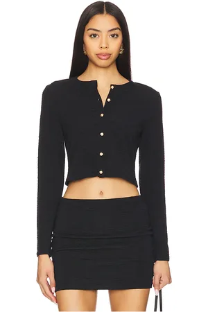 La Porte Cárdigan lauren en color negro talla L en - Black. Talla L (también en M, S, XL, XS).