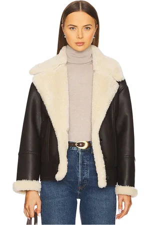 A.L.C. Chaqueta aubrey en color marrón talla M en - Brown. Talla M (también en S, XS).