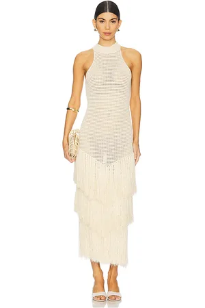DEVON WINDSOR Vestido true en color talla L en - Tan. Talla L (también en M, S, XS).