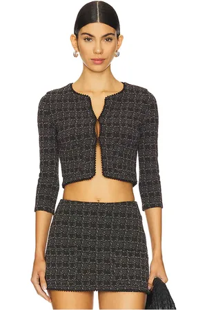 DEVON WINDSOR Chaqueta mimi en color charcoal talla L en - Charcoal. Talla L (también en M, S, XL, XS).