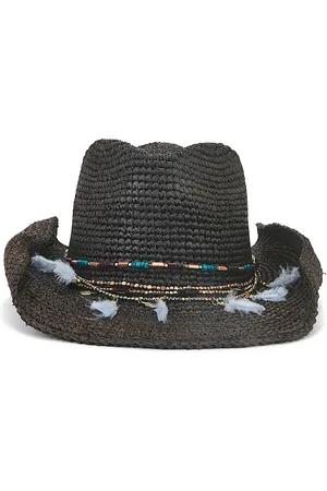 Nikki Beach Sombrero de cowboy morgan en color talla all en - Black. Talla all.