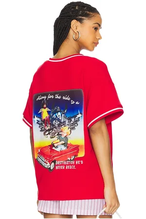 Boys Lie Along the ride to homerun hero jersey en color talla M/L en - Red. Talla M/L (también en XL/XXL).