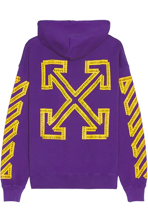 OFF-WHITE Sudadera tape arrow skate en color morado talla L en - Purple. Talla L (también en XL/1X).